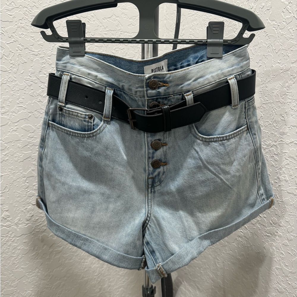 PISTOLA high rise shorts